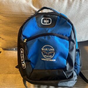 OGIO Blue and Black Men's Backpack
